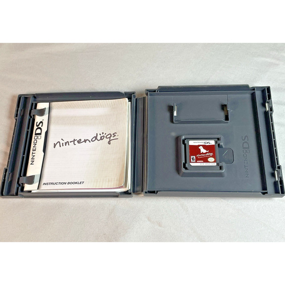 Nintendogs Dachshund & Friends Nintendo DS 2005 Virtual Pet COMPLETE w/Manual - Picture 4 of 6